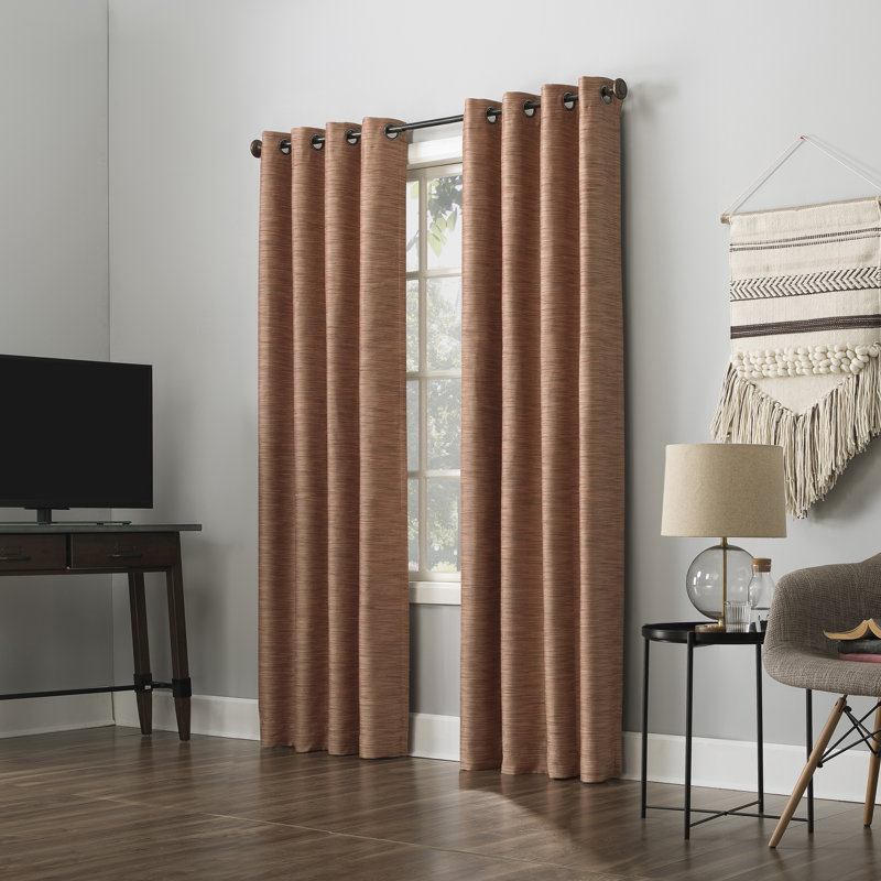 Sun Zero Rhett Woven Solid Color Max Blackout Thermal